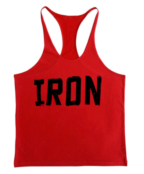 Men's Athletic Printed Gym Workout Bodybuilding Tank Tops